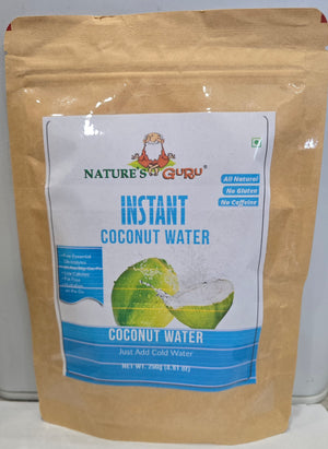 Nature's Guru Tender Coconut Water Powder - Original, 10 CT Box