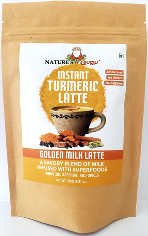 Nature's Guru Golden Milk Instant Turmeric Latte